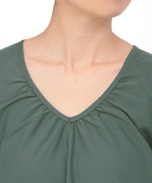 チチカカ（チチカカ）の「キカ刺繍チュニック（チュニック・レディース・パープル/グリーン/チャコールグレー・FREE）」の15枚目の写真