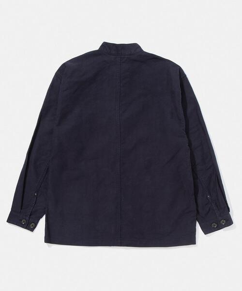 BEAUTY&YOUTH UNITED ARROWS(ビューティーアンドユースユナイテッドアローズ)の「<Meme > MOLE BAND C/ALL/カバーオール(カバーオール・メンズ・ライトグレー/ネイビー・S/M/L)」の4枚目の写真