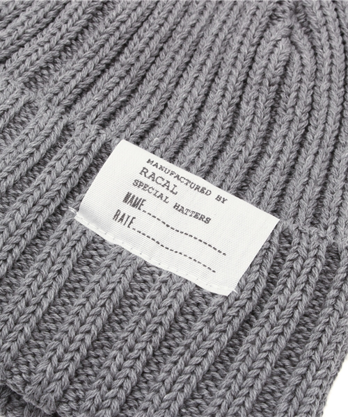 Ray BEAMS(レイビームス)の「RACAL / ニット CAP(ニットキャップ/ビーニー・レディース・ホワイト系その他/グレー/ワイン/インディゴブルー/ネイビー/ベージュ・ONE SIZE)」の11枚目の写真