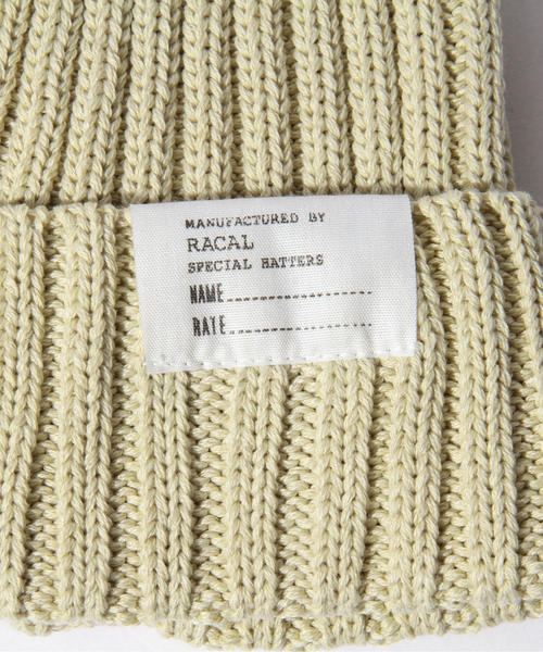 Ray BEAMS(レイビームス)の「RACAL / ニット CAP(ニットキャップ/ビーニー・レディース・ホワイト系その他/グレー/ワイン/インディゴブルー/ネイビー/ベージュ・ONE SIZE)」の16枚目の写真