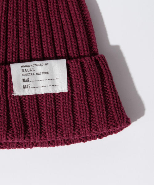 Ray BEAMS(レイビームス)の「RACAL / ニット CAP(ニットキャップ/ビーニー・レディース・ホワイト系その他/グレー/ワイン/インディゴブルー/ネイビー/ベージュ・ONE SIZE)」の18枚目の写真