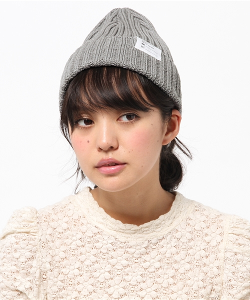 Ray BEAMS(レイビームス)の「RACAL / ニット CAP(ニットキャップ/ビーニー・レディース・ホワイト系その他/グレー/ワイン/インディゴブルー/ネイビー/ベージュ・ONE SIZE)」の7枚目の写真