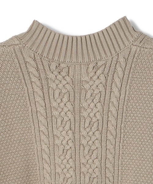 DANKE SCHON(ダンケシェーン)の「DankeSchon/ダンケシェーン/ジップアップニットベスト(ベスト・メンズ・ブラック/カーキ/ホワイト・FREE)」の19枚目の写真