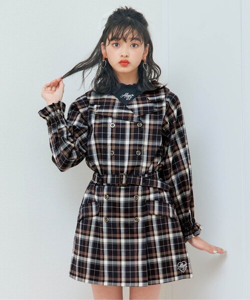 algy（アルジー）の「ジャケット風チェックセットアップ（セットアップ