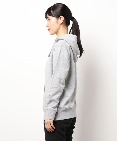 OLD BETTY'S(オールドベティーズ)の「オールドベティーズ【OLD BETTY’S】Cadillac Print Sweat Parka(パーカー・レディース・ホワイト/ブラック/杢グレー・S)」の4枚目の写真