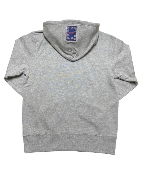 OLD BETTY'S(オールドベティーズ)の「オールドベティーズ【OLD BETTY’S】Cadillac Print Sweat Parka(パーカー・レディース・ホワイト/ブラック/杢グレー・S)」の7枚目の写真