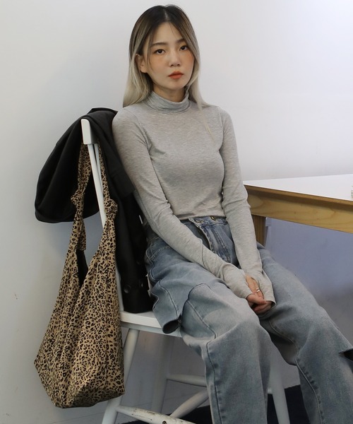 UNE MANSION（ユヌマンション）の「レオパード結びショルダーバッグ（ショルダーバッグ・レディース・ブラック/ブラウン・ONE SIZE）」の16枚目の写真