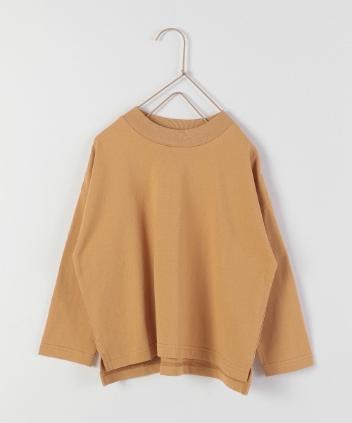 LOWRYS FARM(ローリーズファーム)の「モックネックロンT 216220(Tシャツ/カットソー・キッズ・ホワイト/ブラック/オレンジ・110cm/120cm/130cm/140cm/150cm)」の3枚目の写真