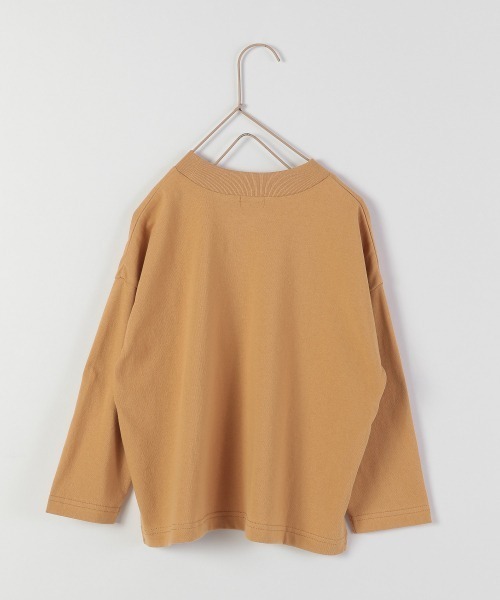 LOWRYS FARM(ローリーズファーム)の「モックネックロンT 216220(Tシャツ/カットソー・キッズ・ホワイト/ブラック/オレンジ・110cm/120cm/130cm/140cm/150cm)」の5枚目の写真