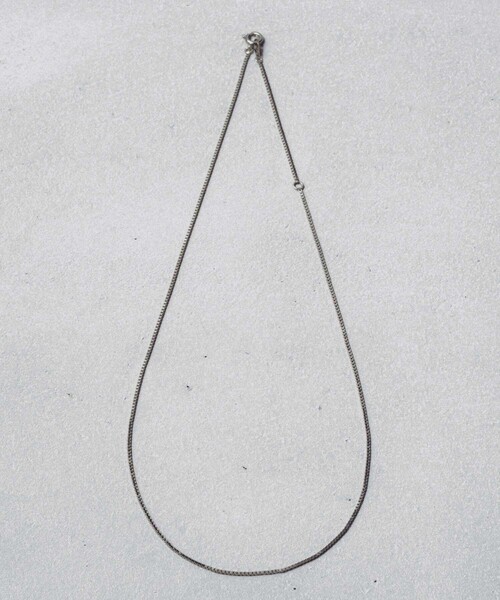 and cloud（アンドクラウド）の「Venetian Chain Necklace S（ネックレス・レディース・ブラック/シルバー/イエローゴールド・FREE）」の2枚目の写真