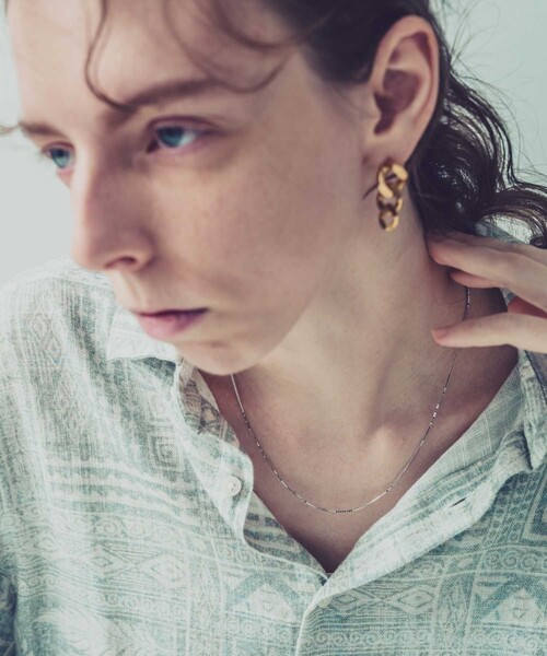 and cloud（アンドクラウド）の「Venetian Chain Necklace S（ネックレス・レディース・ブラック/シルバー/イエローゴールド・FREE）」の8枚目の写真