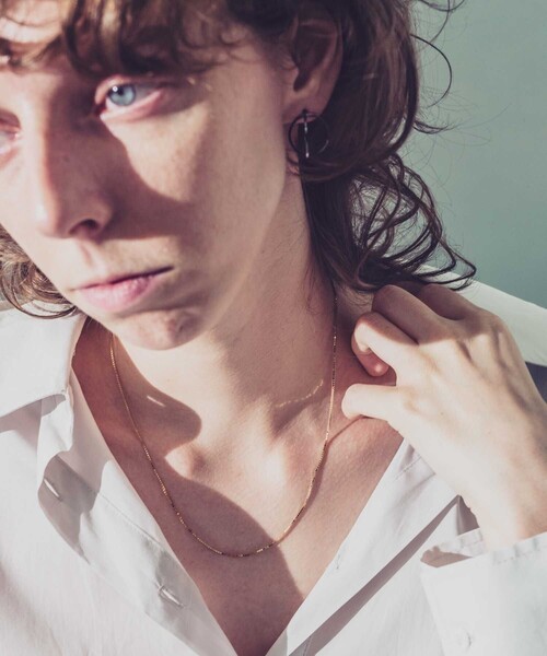 and cloud（アンドクラウド）の「Venetian Chain Necklace S（ネックレス・レディース・ブラック/シルバー/イエローゴールド・FREE）」の9枚目の写真