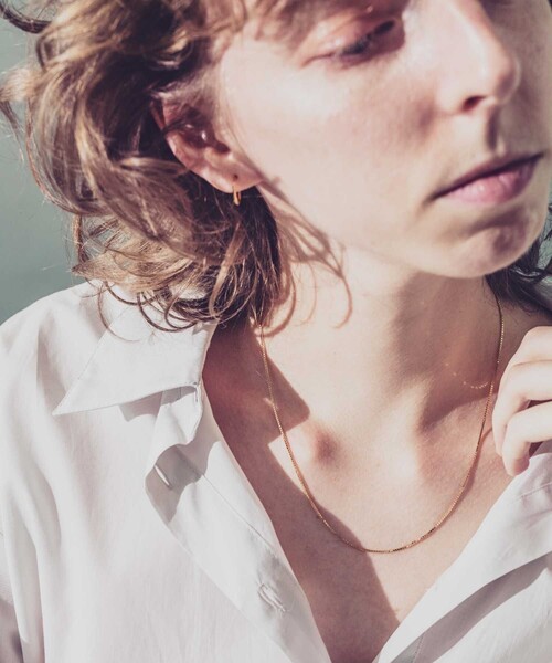 and cloud（アンドクラウド）の「Venetian Chain Necklace S（ネックレス・レディース・ブラック/シルバー/イエローゴールド・FREE）」の11枚目の写真