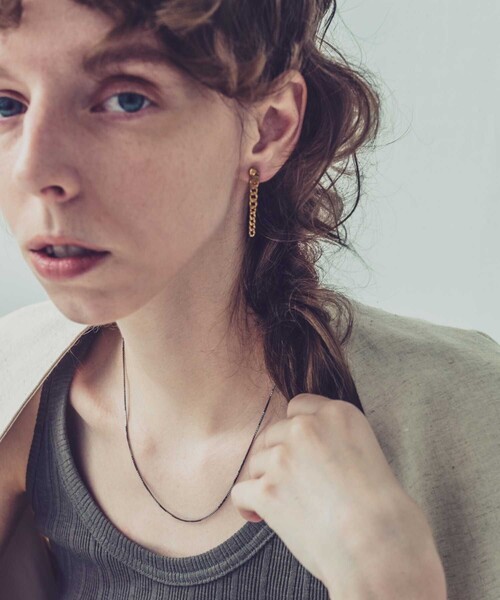 and cloud（アンドクラウド）の「Venetian Chain Necklace S（ネックレス・レディース・ブラック/シルバー/イエローゴールド・FREE）」の13枚目の写真