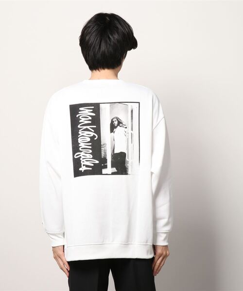 Mark Gonzales（マーク・ゴンザレス）の「Mark Gonzales(マーク ゴンザレス) プリントスウェットプルオーバー×3type（スウェット・メンズ・ブラック系2/ブラック系1/ホワイト系1/ブラック系3/ホワイト系2/ホワイト系3/ホワイト系4/ホワイト系5/ブラック系4/ブラック系5・L/M）」の13枚目の写真