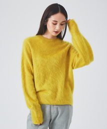 qualite | ファーカシミヤニット(ニット/セーター)