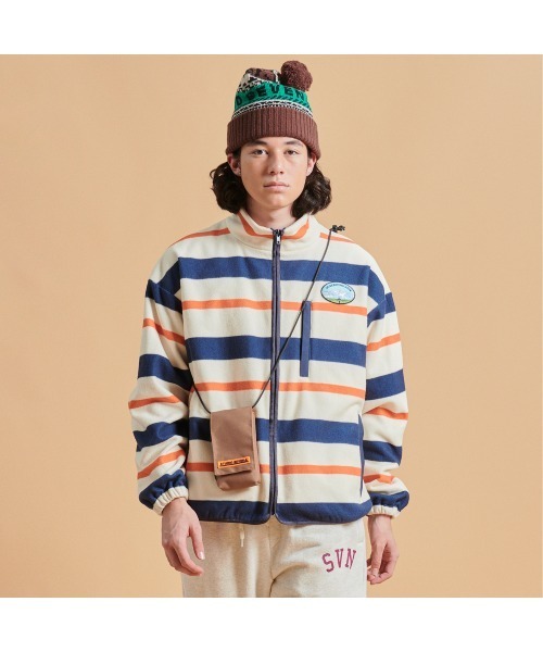 STUDIO SEVEN(スタジオ セブン)の「Nordic Pattern Knit Cap【STUDIOSEVEN/スタジオセブン】(ニットキャップ/ビーニー・メンズ・パープル/ブラウン・FREE)」の12枚目の写真