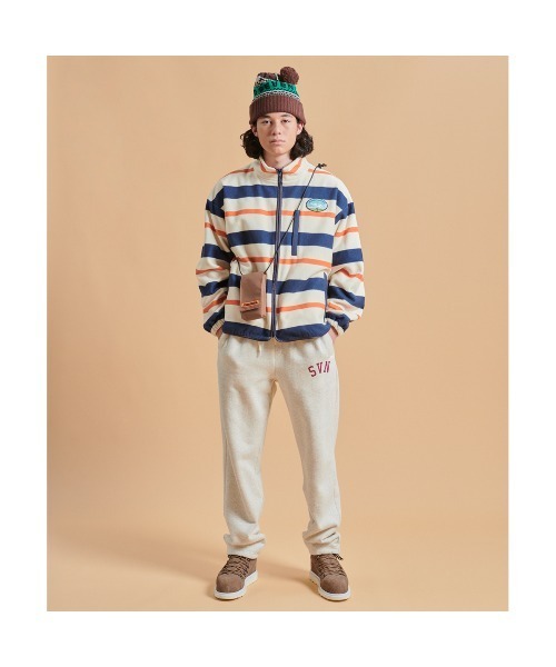 STUDIO SEVEN(スタジオ セブン)の「Nordic Pattern Knit Cap【STUDIOSEVEN/スタジオセブン】(ニットキャップ/ビーニー・メンズ・パープル/ブラウン・FREE)」の5枚目の写真