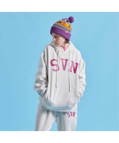 STUDIO SEVEN(スタジオ セブン)の「Nordic Pattern Knit Cap【STUDIOSEVEN/スタジオセブン】(ニットキャップ/ビーニー・メンズ・パープル/ブラウン・FREE)」の10枚目の写真