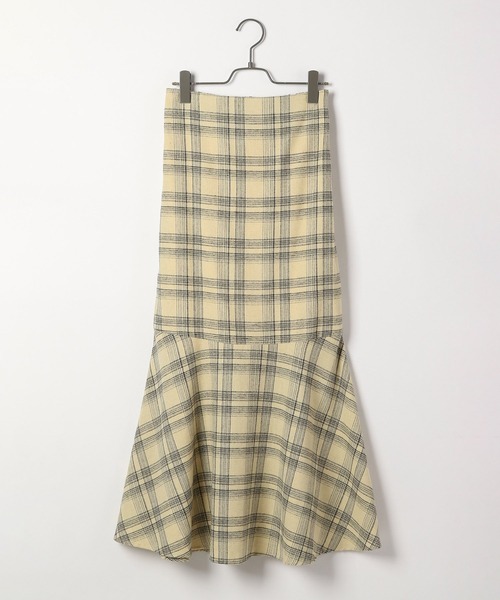 Heather(ヘザー)の「アソートチェック柄マーメイドロングスカート 258472(スカート・レディース・ホワイト系その他/ブラック系その他/ブルー系その他・M/S)」の12枚目の写真