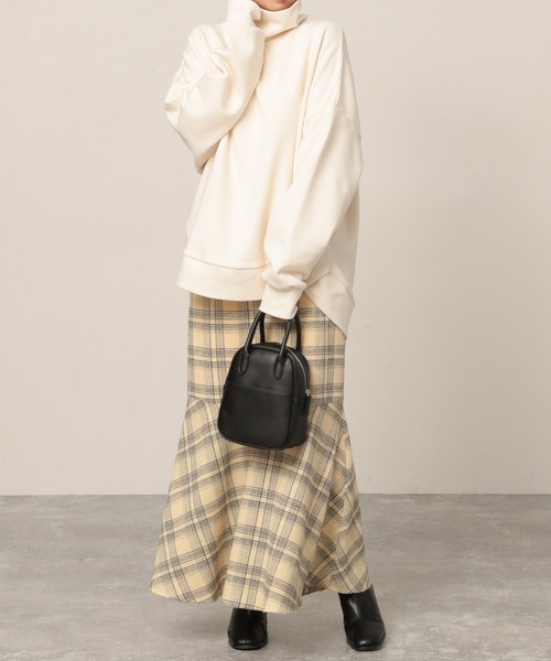 Heather(ヘザー)の「アソートチェック柄マーメイドロングスカート 258472(スカート・レディース・ホワイト系その他/ブラック系その他/ブルー系その他・M/S)」の18枚目の写真