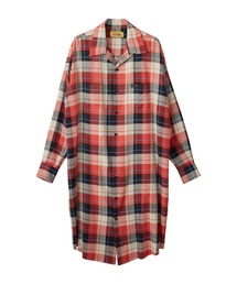 HYSTERIC GLAMOUR | オーバーサイズ オープンカラーワンピース(ワンピース)