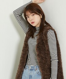 FREAK'S STORE | 【ＷEB限定】ウォッシャブルメローリブタートルネックニット(ニット/セーター)