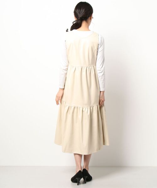 LAGUA GEM（ラグアジェム）の「STEP GATHER LONG OP（ワンピース