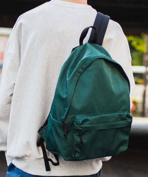 WEGO（ウィゴー）の「WEGO/ウォッシュデイパック（バックパック/リュック・メンズ・ネイビー/オレンジ/ブラック/グリーン/オフホワイト/グレー・FREE）」の8枚目の写真