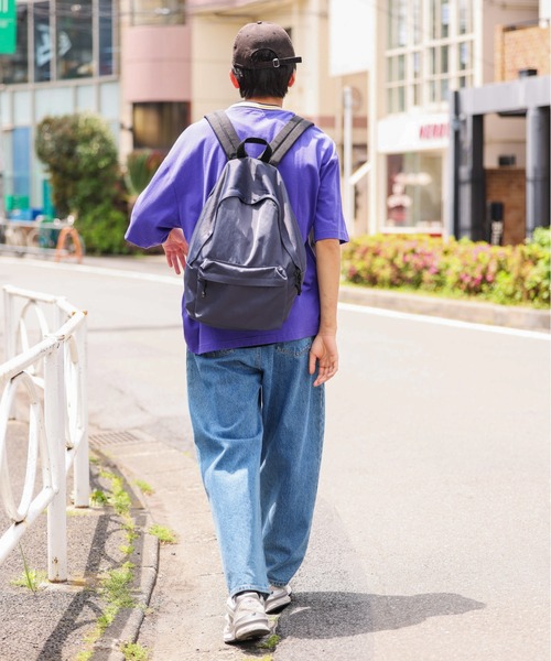 WEGO（ウィゴー）の「WEGO/ウォッシュデイパック（バックパック/リュック・メンズ・ネイビー/オレンジ/ブラック/グリーン/オフホワイト/グレー・FREE）」の15枚目の写真