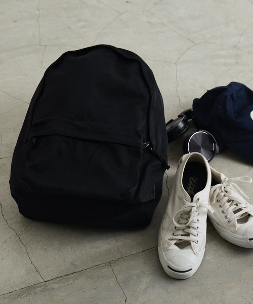 WEGO（ウィゴー）の「WEGO/ウォッシュデイパック（バックパック/リュック・メンズ・ネイビー/オレンジ/ブラック/グリーン/オフホワイト/グレー・FREE）」の12枚目の写真