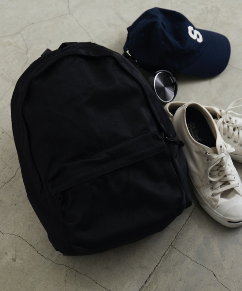 WEGO（ウィゴー）の「WEGO/ウォッシュデイパック（バックパック/リュック・メンズ・ネイビー/オレンジ/ブラック/グリーン/オフホワイト/グレー・FREE）」の11枚目の写真