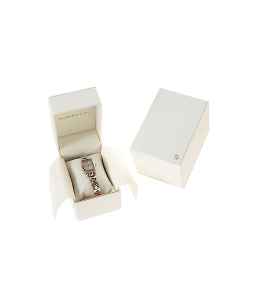 Samantha Tiara（サマンサティアラ）の「ハート ソーラーウォッチ（ピンクゴールド・シルバー）（アナログ腕時計・レディース・ピンクゴールド・FREE）」の5枚目の写真