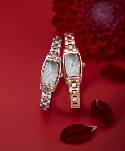 Samantha Tiara（サマンサティアラ）の「ハート ソーラーウォッチ（ピンクゴールド・シルバー）（アナログ腕時計・レディース・ピンクゴールド・FREE）」の4枚目の写真