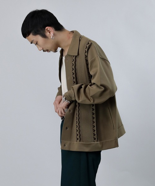 Iroquois（イロコイ）の「12GG TUCK KNIT BL（ニット/セーター）」 - WEAR
