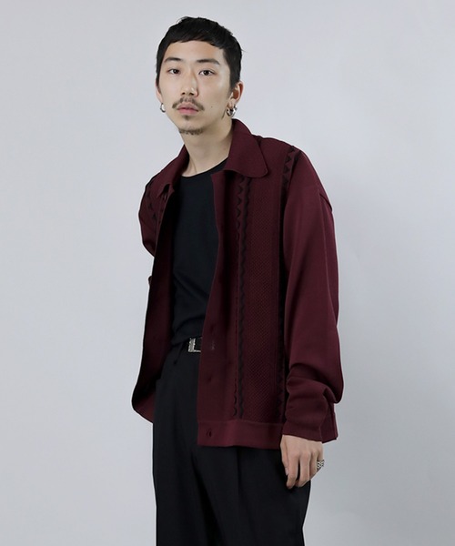 Iroquois（イロコイ）の「12GG TUCK KNIT BL（ニット/セーター）」 - WEAR