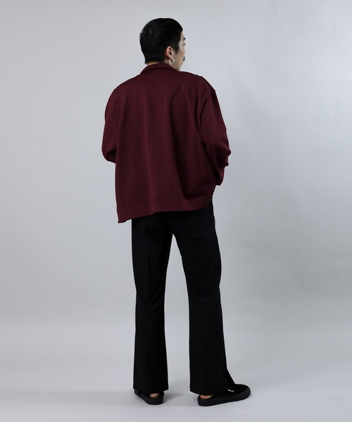 Iroquois（イロコイ）の「12GG TUCK KNIT BL（ニット/セーター）」 - WEAR
