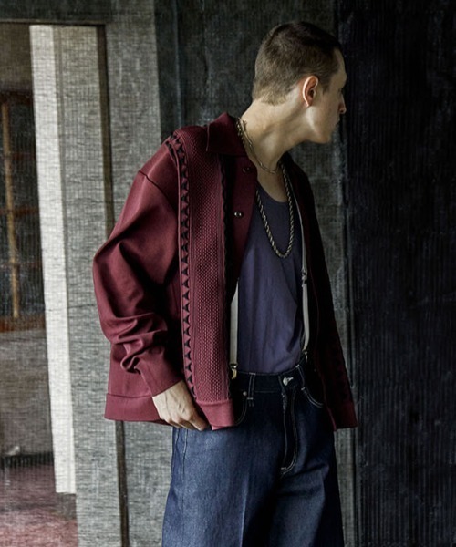 Iroquois（イロコイ）の「12GG TUCK KNIT BL（ニット/セーター）」 - WEAR