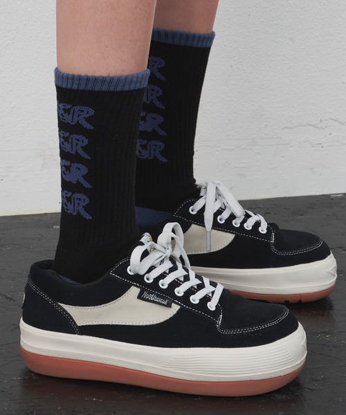 AIVER(アイバー)の「AIVER リンガーソックス(ソックス/靴下・メンズ・ホワイト/ブラック・FREE)」の8枚目の写真