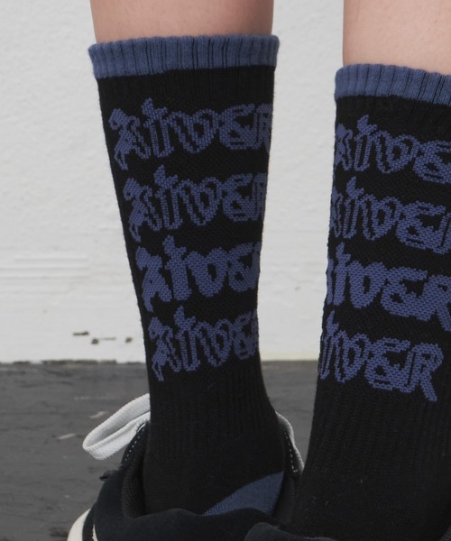 AIVER(アイバー)の「AIVER リンガーソックス(ソックス/靴下・メンズ・ホワイト/ブラック・FREE)」の10枚目の写真