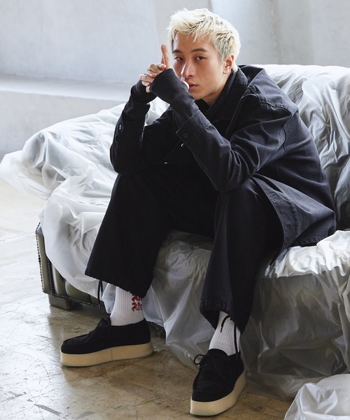 AIVER(アイバー)の「AIVER リンガーソックス(ソックス/靴下・メンズ・ホワイト/ブラック・FREE)」の13枚目の写真