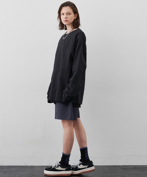 AIVER(アイバー)の「AIVER リンガーソックス(ソックス/靴下・メンズ・ホワイト/ブラック・FREE)」の21枚目の写真