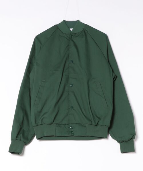 ARCHIVER(アーカイバ)の「【W】【it】【UT13】POPLIN BASEBALL JACKET(ブルゾン・メンズ・レッド/ブルー/グリーン・SMALL/MEDIUM)」の2枚目の写真