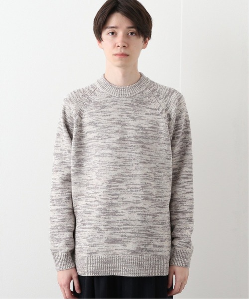 EDIFICE（エディフィス）の「Mixed カラーニット（ニット/セーター・メンズ・ホワイト/ブラック・SMALL/MEDIUM/LARGE）」の9枚目の写真