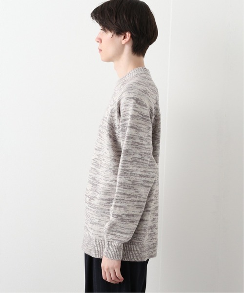 EDIFICE（エディフィス）の「Mixed カラーニット（ニット/セーター・メンズ・ホワイト/ブラック・SMALL/MEDIUM/LARGE）」の17枚目の写真