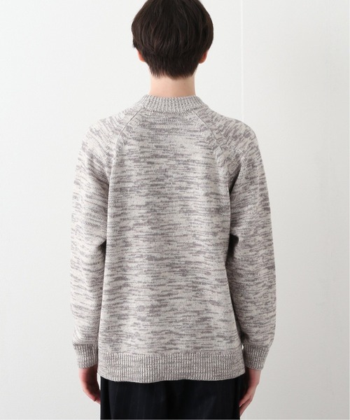 EDIFICE（エディフィス）の「Mixed カラーニット（ニット/セーター・メンズ・ホワイト/ブラック・SMALL/MEDIUM/LARGE）」の4枚目の写真