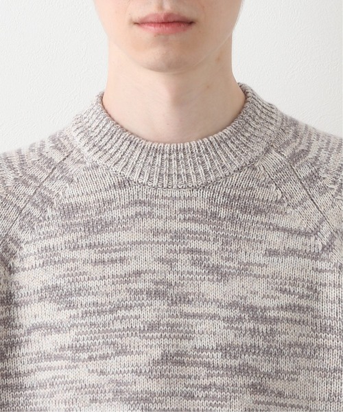 EDIFICE（エディフィス）の「Mixed カラーニット（ニット/セーター・メンズ・ホワイト/ブラック・SMALL/MEDIUM/LARGE）」の12枚目の写真