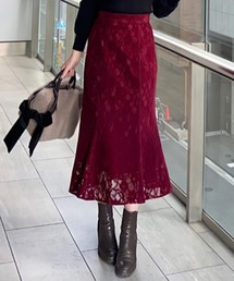 モールレースマーメイドスカート