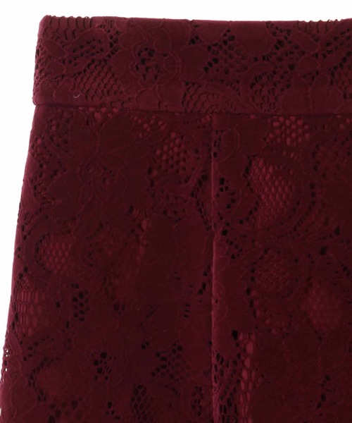 31 Sons de mode（トランテアン　ソン　ドゥ　モード）の「モールレースマーメイドスカート（スカート・レディース・ライトグレー/ネイビー/ボルドー・38/36）」の10枚目の写真