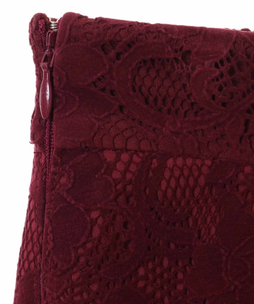 31 Sons de mode（トランテアン　ソン　ドゥ　モード）の「モールレースマーメイドスカート（スカート・レディース・ライトグレー/ネイビー/ボルドー・38/36）」の14枚目の写真